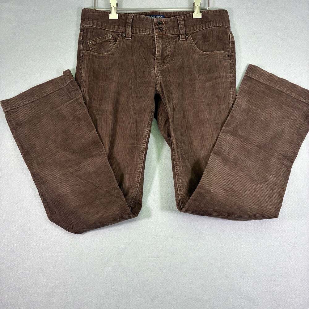 Polo Jeans Co. Ralph Lauren Women's Brown Corduroy Bootcut Pants